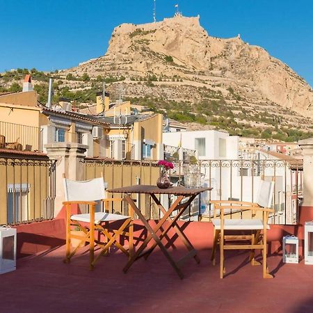 Alc - Stylish Studio With Fantastic Terrace, Old Town Alicante Dış mekan fotoğraf