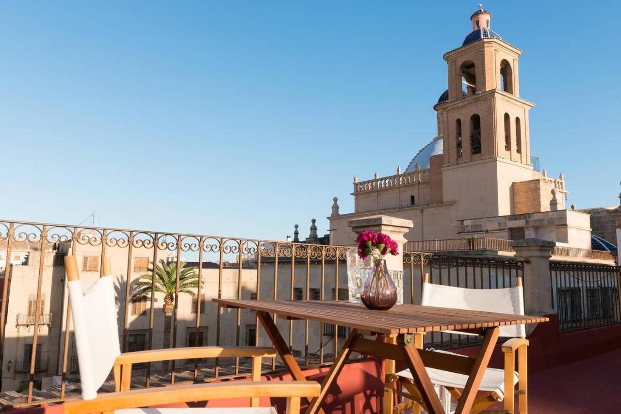 Alc - Stylish Studio With Fantastic Terrace, Old Town Alicante Dış mekan fotoğraf
